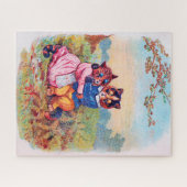 Lovers Cat (Strong Emotion), Louis Wain ジグソーパズル (横)