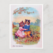Lovers Cat (Strong Emotion), Louis Wain ポストカード (正面)