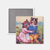 Lovers Cat (Strong Emotion), Louis Wain マグネット (正面/裏面)