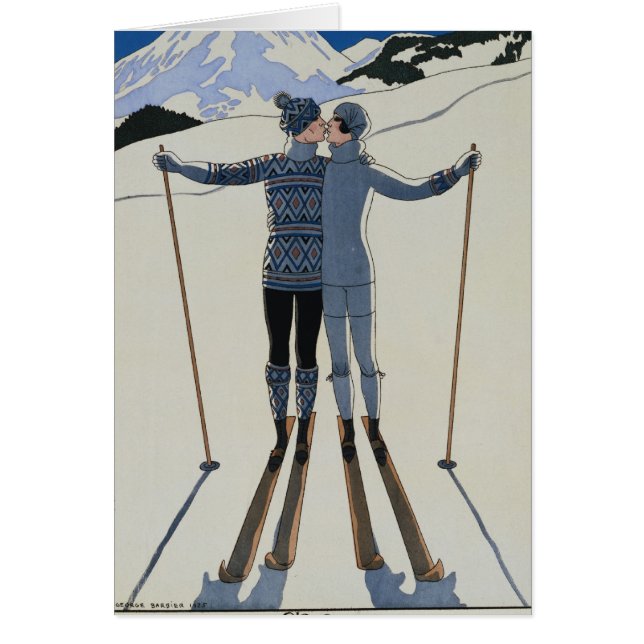 <Lovers in the Snow> ゲオルゲスBarbier著 (正面)