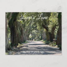 Lover's Lane, Moss Point, MSポストカード