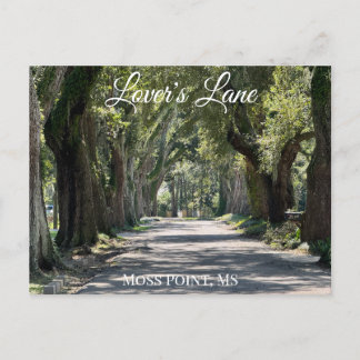 Lover's Lane, Moss Point, MSポストカード シーズンポストカード