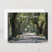 Lover's Lane, Moss Point, MSポストカード シーズンポストカード (正面/裏面)