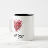 LOVERS MUG ツートーンマグカップ (正面左)