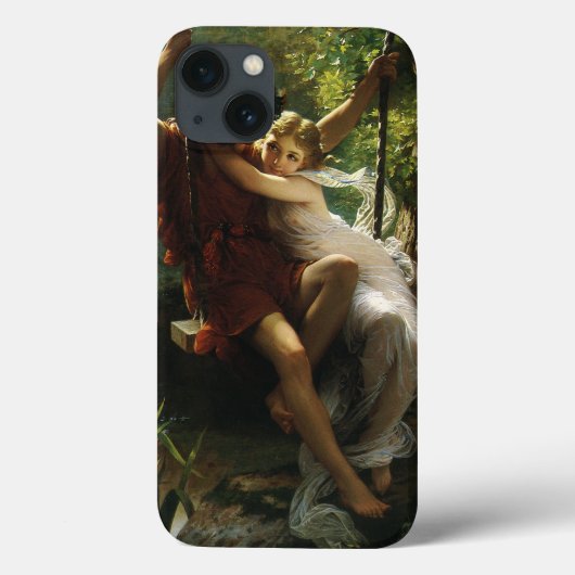 Lovers on a Swing.春バイピエールオーガストコット Case-Mate iPhoneケース (裏面)