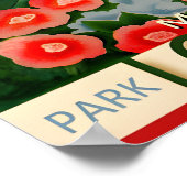 Lovers Point Beach Pacific Grove California Poster ポスター (角)