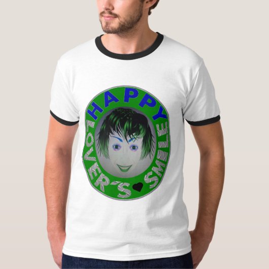 Lover's smile...Metallic...It watches each other 3 Tシャツ (正面)