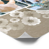 Love's 結婚 Photo Collageポスター ポスター (角)