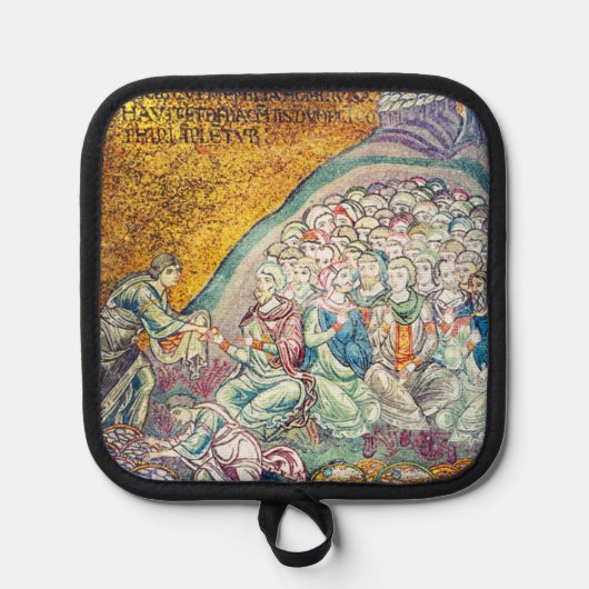 Loves and Fish Oven Mitt 鍋敷き (正面)