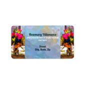 Love's Flowers PM0001住所 ラベル (正面)