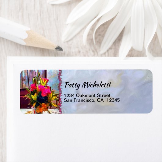 Love's Flowers PM0001住所 ラベル (インサイチュ)
