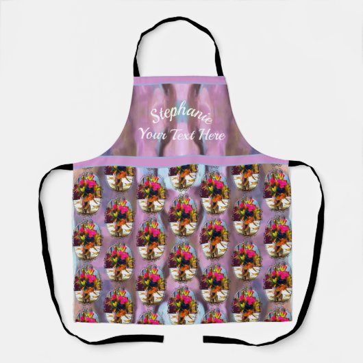 Love's Flowers PM0001 エプロン (正面)