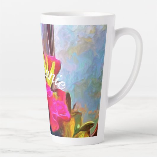 Love's Flowers PM0001 カフェラテマグ (右)