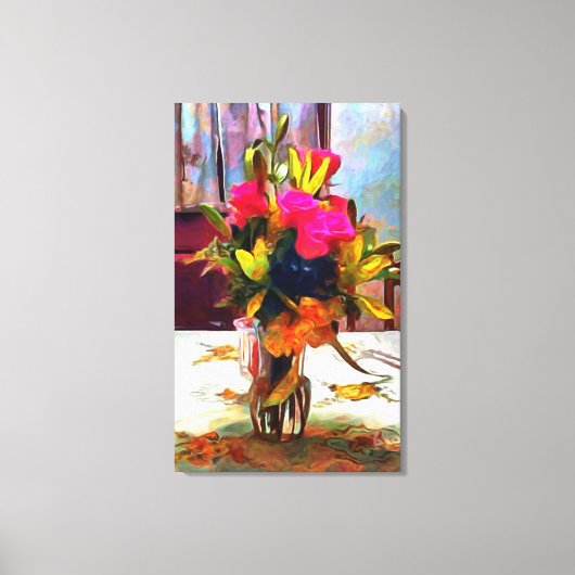 Love's Flowers PM0001 キャンバスプリント (正面)