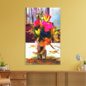 Love's Flowers PM0001 キャンバスプリント (インサイチュ (リビング))