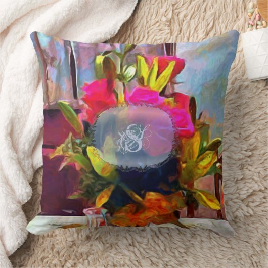 Love's Flowers PM0001 クッション (ブランケット)