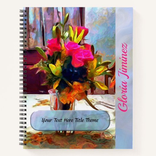 Love's Flowers PM0001 ノートブック (正面)