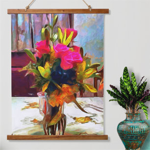 Love's Flowers PM0001 吊り下げ型タペストリー