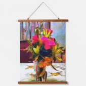 Love's Flowers PM0001 吊り下げ型タペストリー (正面)