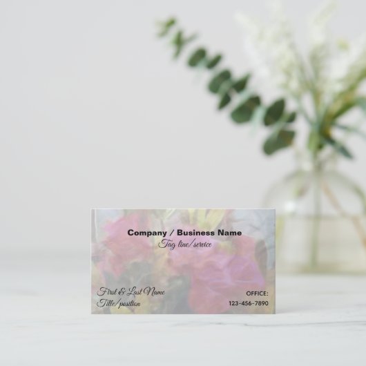 Love's Flowers PM0001 名刺 (スタンド正面)