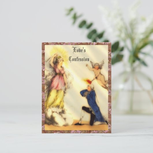 Love's Inexcationカスタマイズ可能はがき ポストカード (スタンド正面)