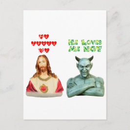 Loves Me -- Loves Me Not (オリジナルデザイン) ポストカード