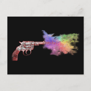 love's smokin' gun :レインボー: ポストカード