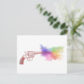 love's smokin' gun ：レインボー： ポストカード (スタンド正面)