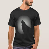 Loves Wolves wolf moon 3 Tシャツ (正面)