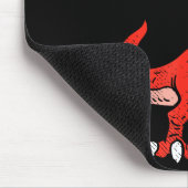 Lovesaurus Trex Dinosaur Heart Cute Valentines Day マウスパッド (コーナー)