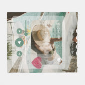 #Love'sSaveYourTearsFleece毛布 フリースブランケット (正面(横))