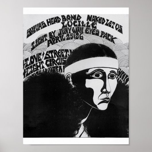 LoveStreetLightCircusフライヤーラブストリートApr25&26'69 ポスター (正面)