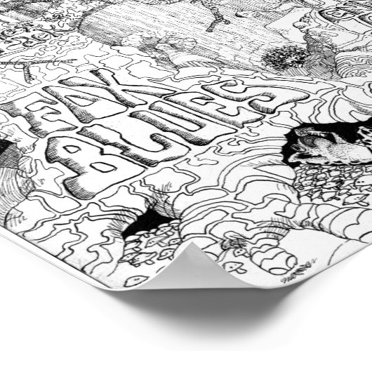 LoveStreetLightCircusflyerコーパスJun20&21'69 ポスター (角)