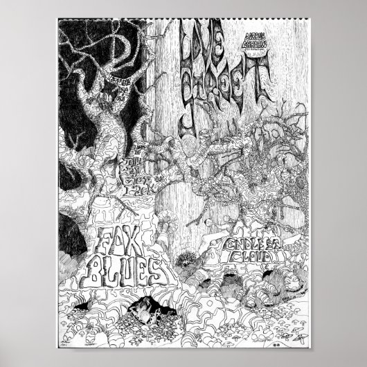 LoveStreetLightCircusflyerコーパスJun20&21'69 ポスター (正面)