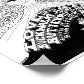 LoveStreetLightCircusflyer日付 ポスター (角)