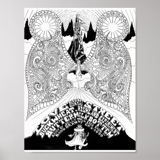 LoveStreetLightCircusflyer日付 ポスター (正面)