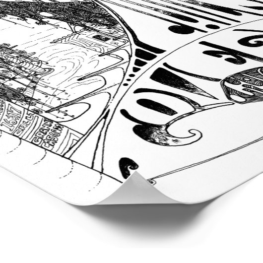 LoveStreetLightCircusflyer Jan16&17'70 ポスター (角)