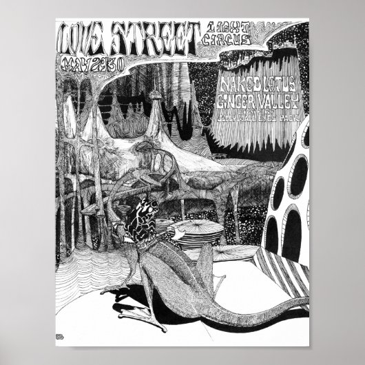 LoveStreetLightCircusflyer May29&30'70 ポスター (正面)
