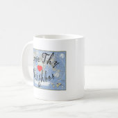 LoveThyNeighbor コーヒーマグカップ (正面左)