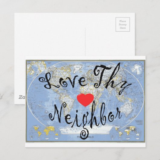 LoveThyNeighbor ポストカード (正面/裏面)