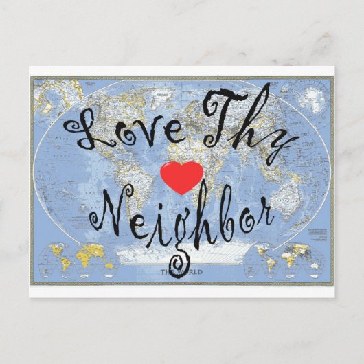 LoveThyNeighbor ポストカード (正面)