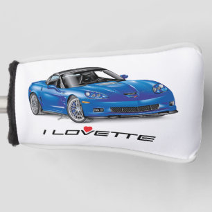 LOVETTE ユニーク オート アート デザイン ゴルフヘッドカバー