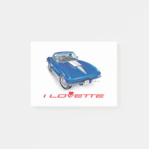 LOVETTE ユニーク カーデザイン ポストイット