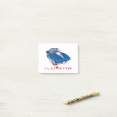 LOVETTE ユニーク カーデザイン ポストイット (デスク上)