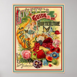 Lovett's 1895 Horticulture Guide 12x16 ポスター