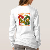 Lovettsville 麻雀プレイヤーロングスリーブ tシャツ (裏面)