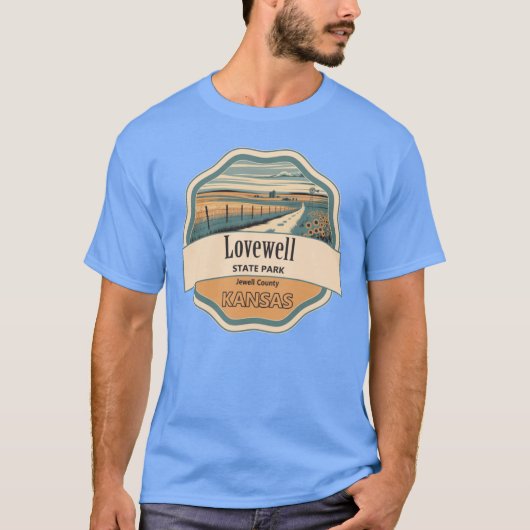 Lovewell State Park1 Tシャツ (正面)