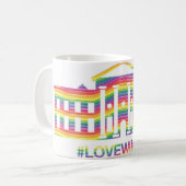 #LoveWins コーヒーマグカップ (正面左)