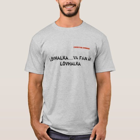 lövhalka tシャツ (正面)