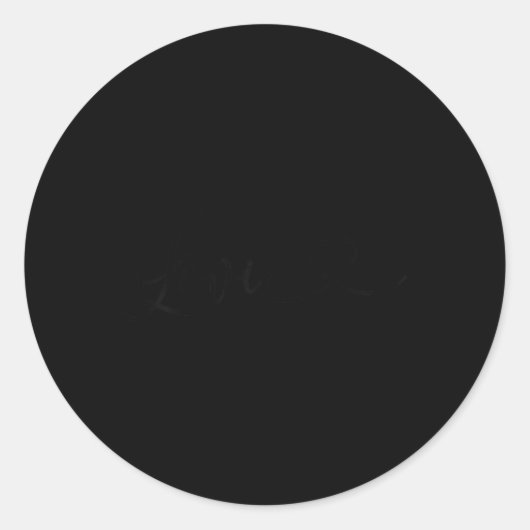 Lovie Grandma Women Christmas Mother's Day Birthda ラウンドシール (正面)